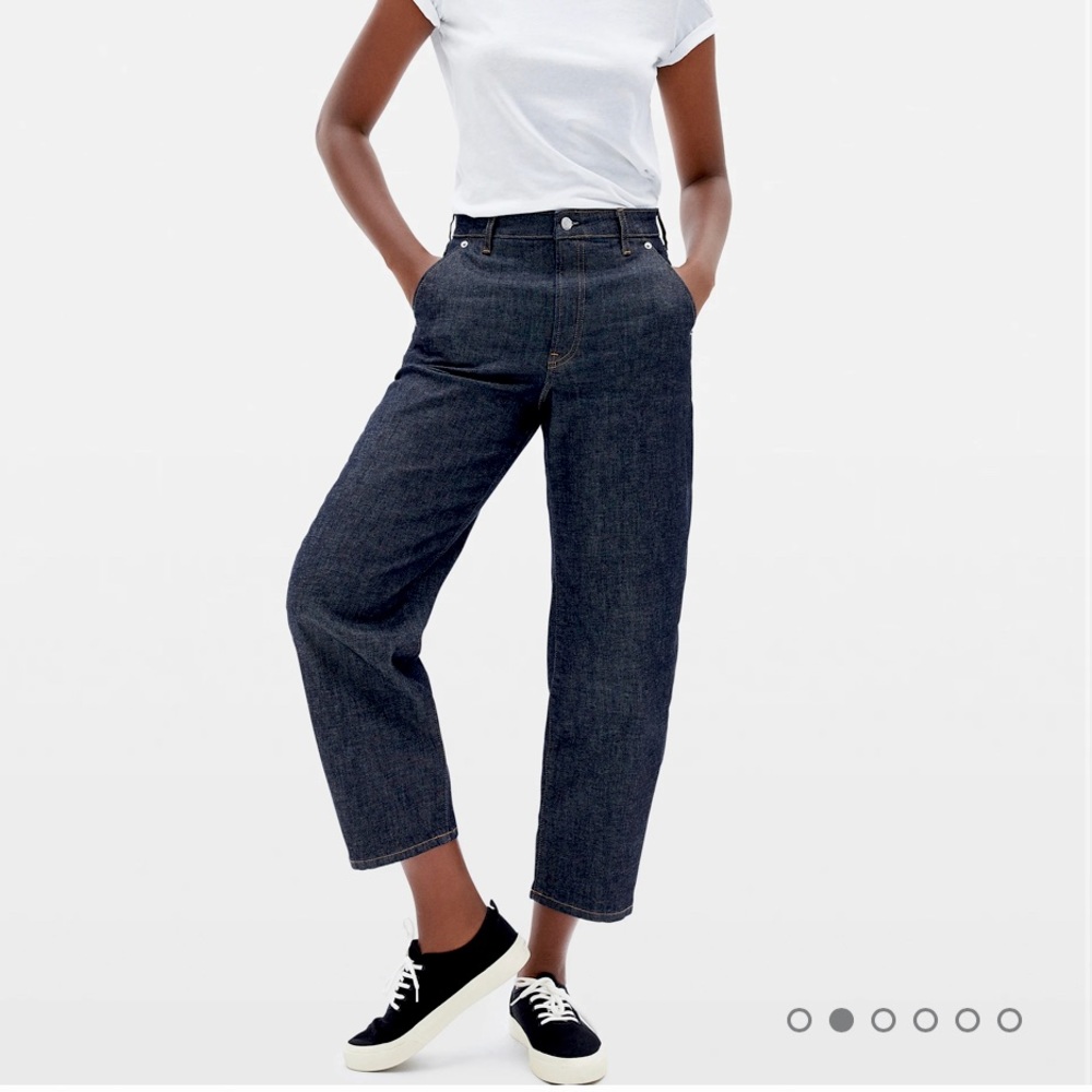 Everlane The Arc Jean in Dark Indigo
